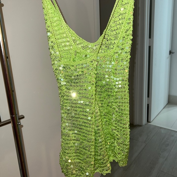 Retrofete Molly Sequin Crotchet Top - Picture 4 of 10